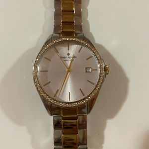 New Kate Spade 2 toned stainless steel women’s watch